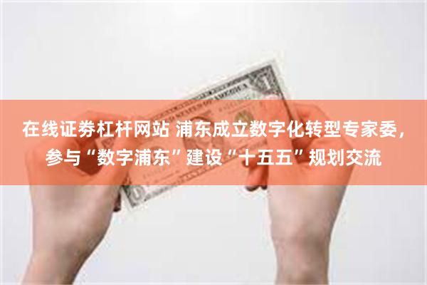 在线证劵杠杆网站 浦东成立数字化转型专家委，参与“数字浦东”建设“十五五”规划交流